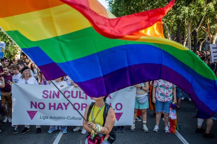 Archivo - Bandera del colectivo LGTBIQ+