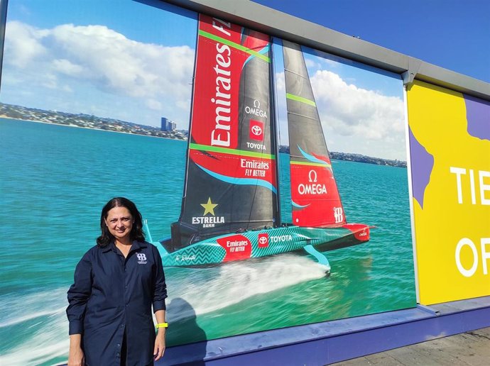 La vicepresidenta de America's Cup Events Barcelona (ACE Barcelona), Aurora Cat