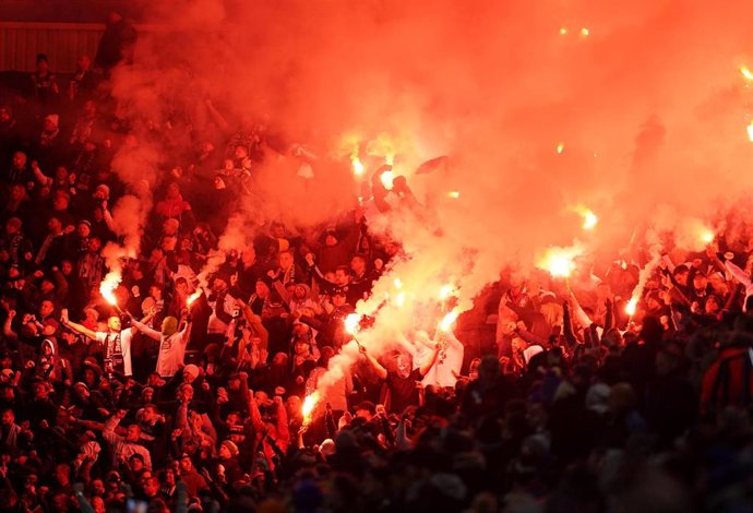 Archivo - Aficionados del Legia de Varsovia