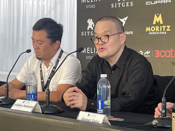 El director de cine japonés Hideo Nakata, en el Festival de Sitges