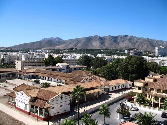 Vista del Hospital Marítimo de Torremolinos