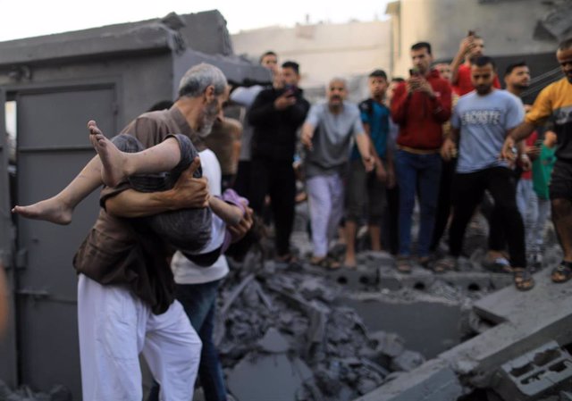 Bombardeo isarelí sobre Gaza