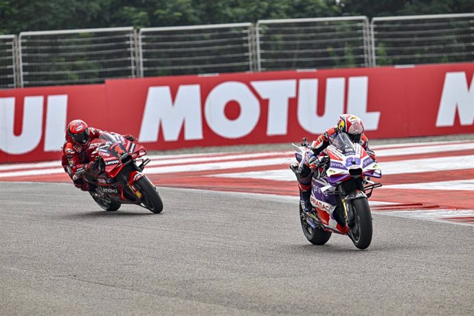 Jorge Martín y 'Pecco' Bagnaia