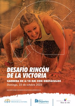 Cartel de la tercera edición del 'Desafío de Guerreros' de Rincón de la Victoria