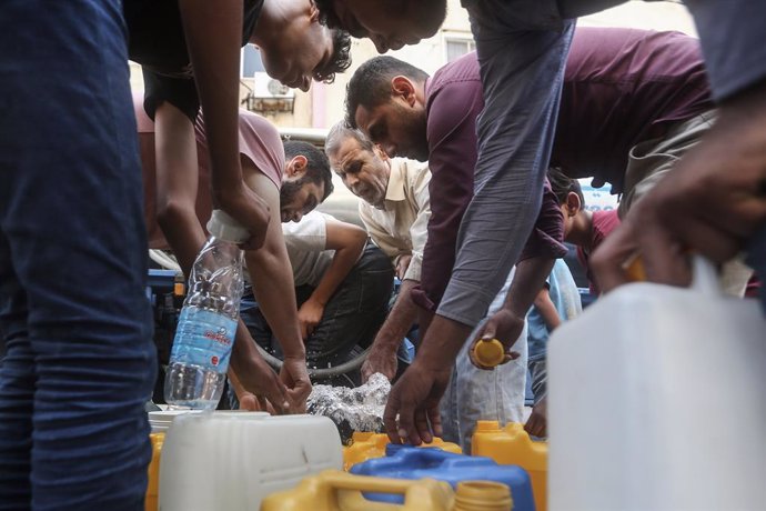 Crisi d'aigua per la guerra a Gaza 