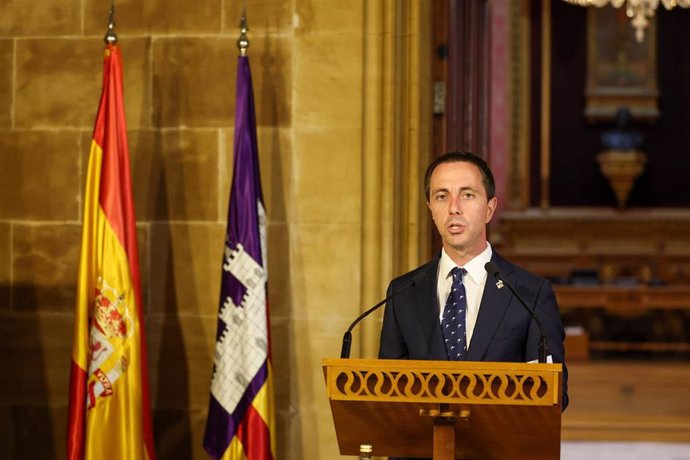 Archivo - El presidente del Consell de Mallorca, Llorenç Galmés. Archivo. 