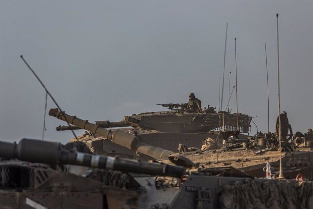 Despliegue de fuerzas israelíes