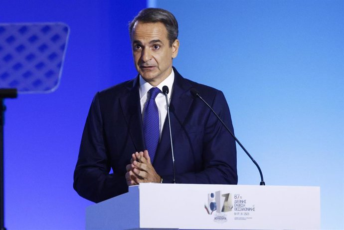 El primer ministro de Grecia, Kyriakos Mitsotakis