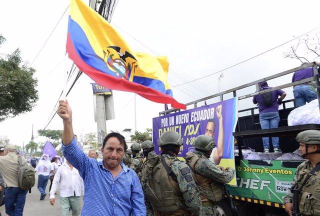 El presidente electo de Ecuador, Daniel Noboa
