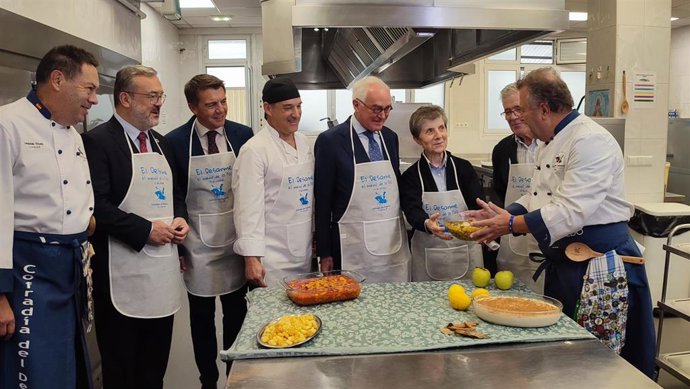 La cocina económica de Oviedo ofrece hoy a sus usuarios el Menú del Desarme