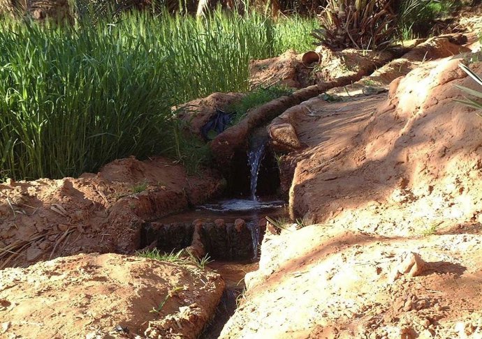 Desagüe de una foggara