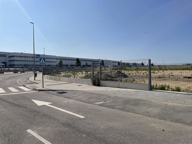 Suelo del futuro activo logístico de Hines