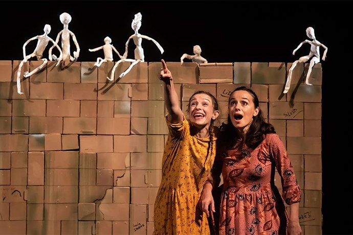 Imagen del espectáculo de Miriñaque 'Del otro lado'.