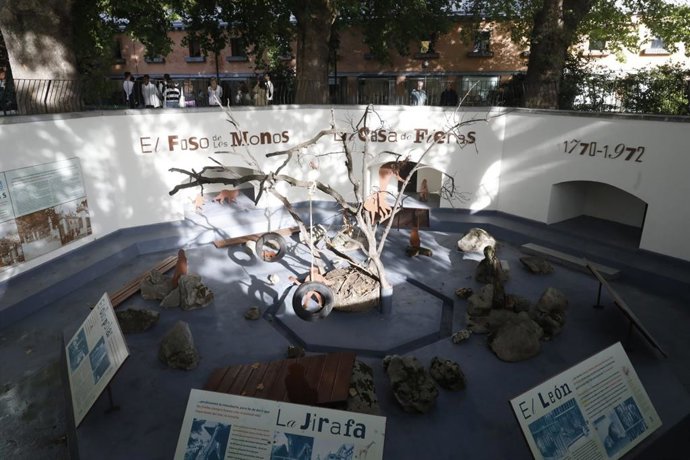 El Ayuntamiento de Madrid rehabilita el foso de los monos del Retiro con una inversión de 148.575 euros