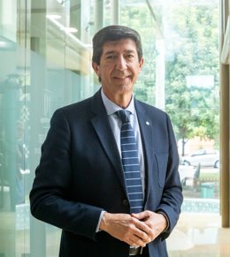 Archivo - El presidente del Consejo Económico y Social de Andalucía, Juan Marín, en una imagen de archivo.