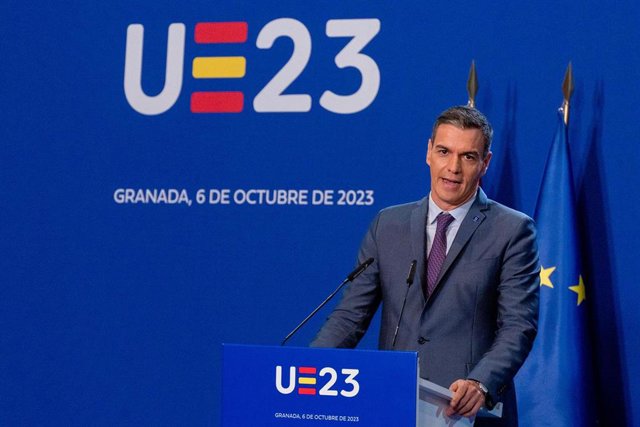 El presidente del Gobierno en funciones, Pedro Sánchez