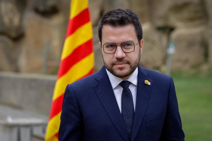 El president de la Generalitat, Pere Aragons