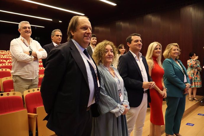 Inauguración de las jornadas del Grupo de Ciudades Patrimonio de la Humanidad de España (Gcphe) que llevan por título 'La reactivación económica y sostenible en los Cascos Históricos'.