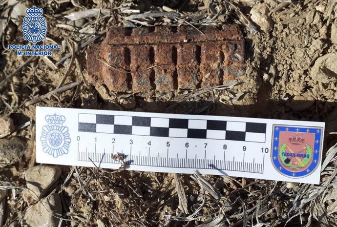 Granada de mano de la Guerra Civil