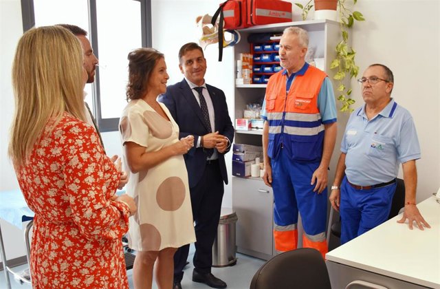 Inauguración del consultorio de Bedmar, tras la reforma.