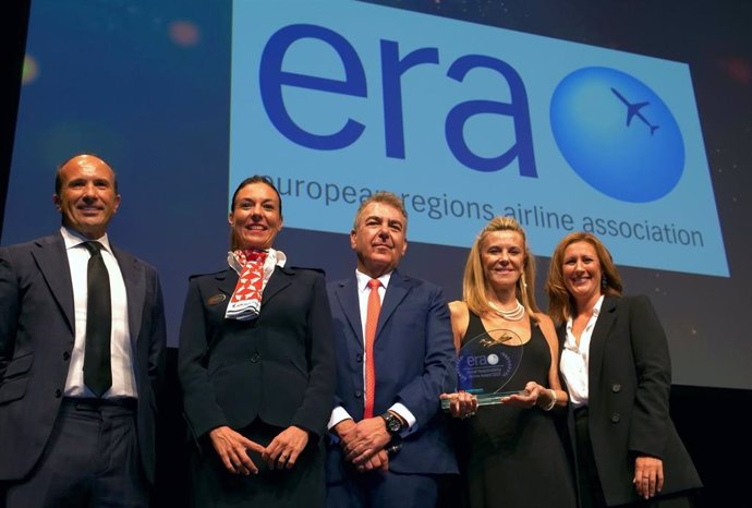 Air Nostrum gana el premio de la Responsabilidad Social 2023 de la European Regions Airline Association
