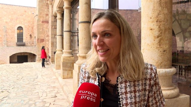 La alcaldesa de Sigüenza, María Jesús Merino