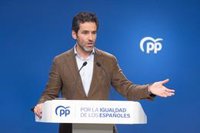 El PP ve al Gobierno "roto" por Hamás y cree que Sumar "tragará" con lo que diga Sánchez pese a sus exigencias