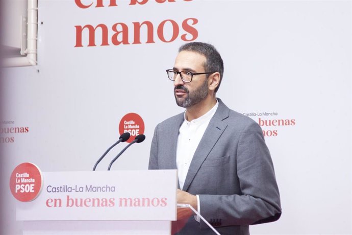 El secretario de Organización del PSOE de C-LM, Sergio Gutiérrez