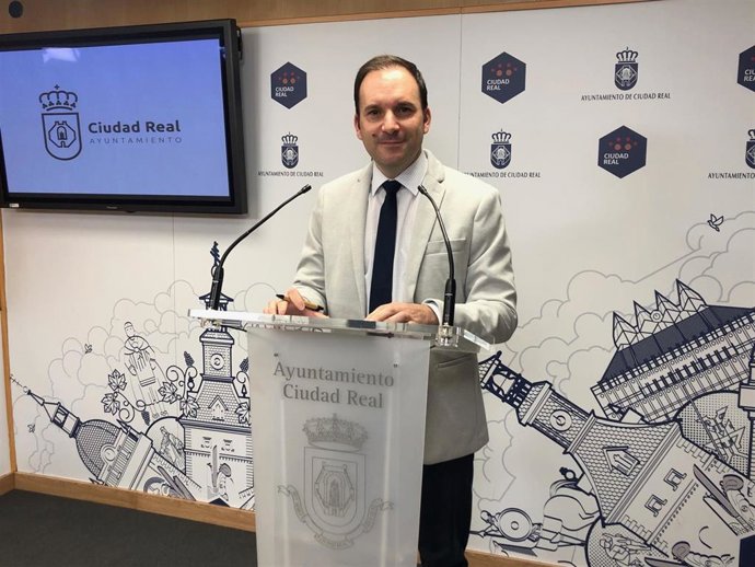 El portavoz del Ayuntamiento de Ciudad Real, Guillermo Arroyo