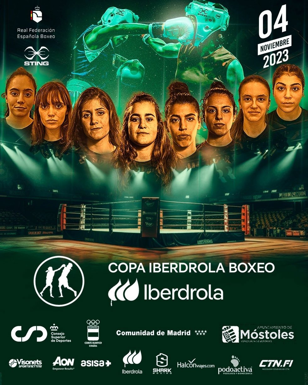 Cartel de la Copa Iberdrola de boxeo 2023.