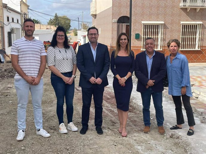 La delegada territorial de Justicia, Administración Local y Función Pública, Teresa Pardo, en Sierra de Yeguas (Málaga)