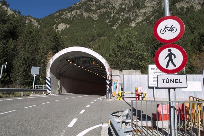 Archivo - Túnel de Bielsa Aragnouet.