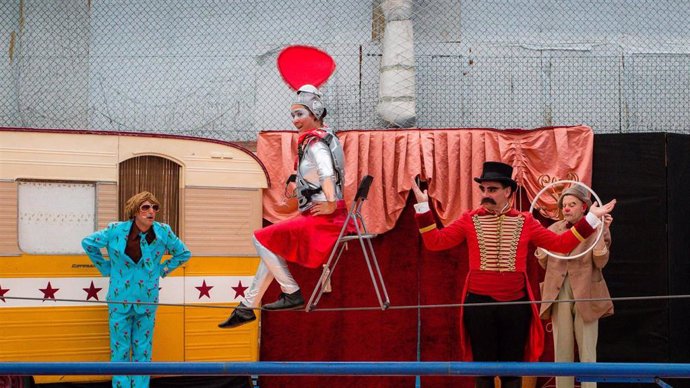 Imagen del espectáculo 'Malabaracircus' de la compañía Circus Magnificus