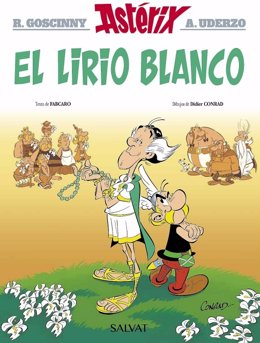 Portada de la nueva aventura de Astérix