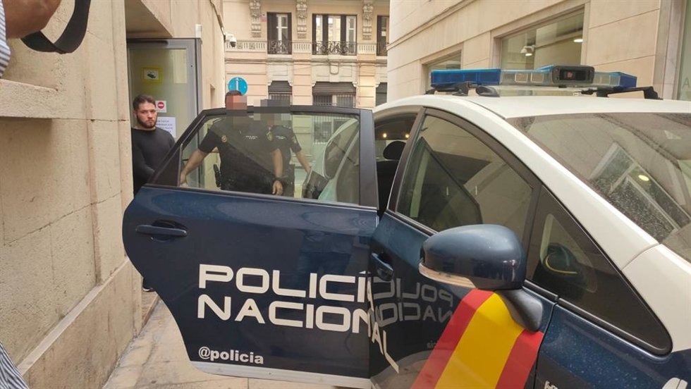 Imagen del detenido