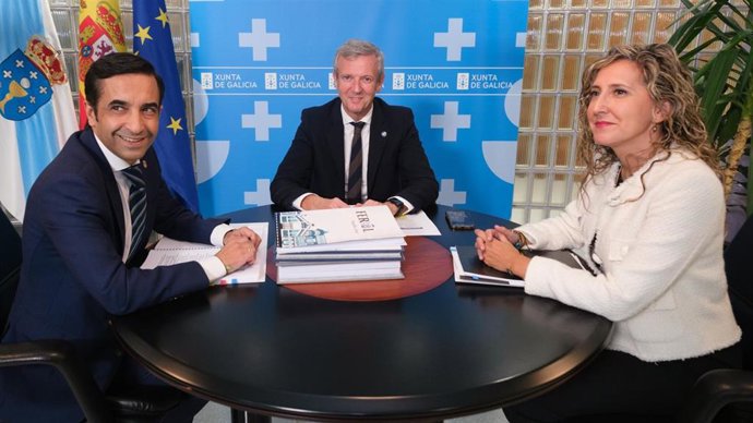 Fotos Xunta / Presidente / Reunión Co Alcalde De Ferrol