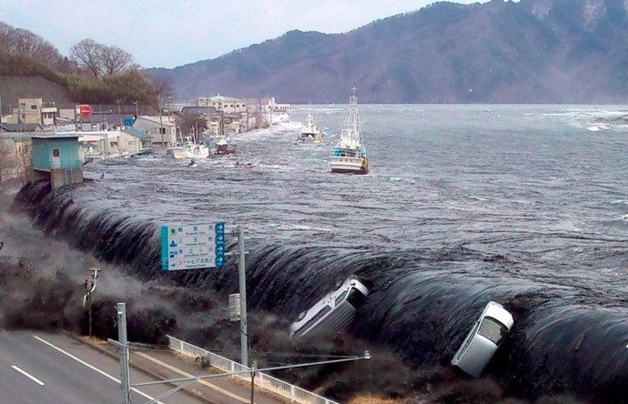 Archivo - Tsunami de Tohoku en Japón