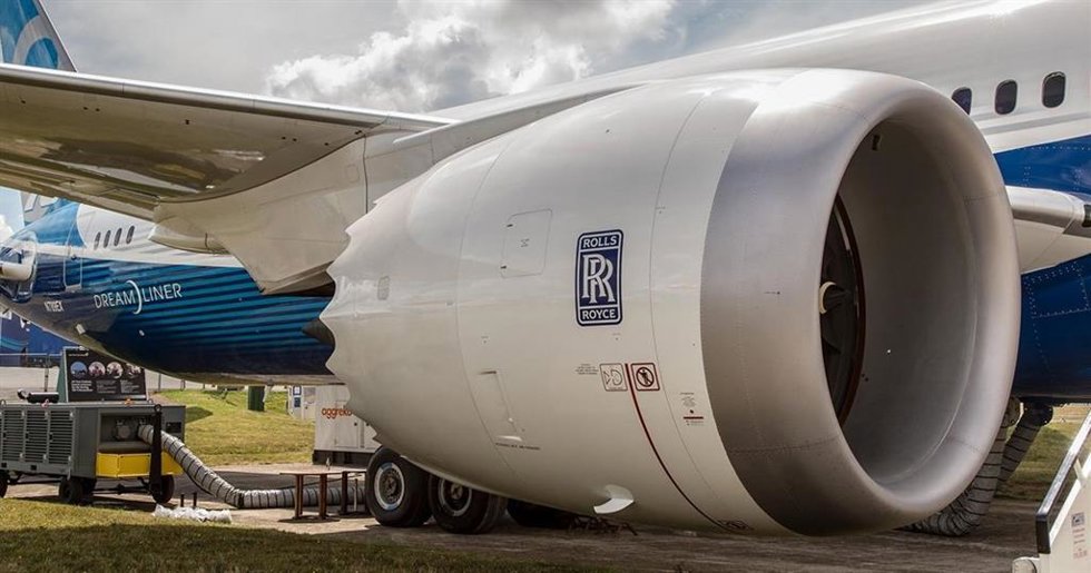 Archivo - Motor de Rolls-Royce