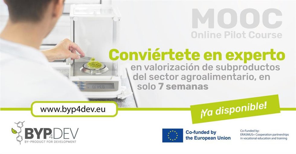 Cartel del curso para la valoración de subproductos