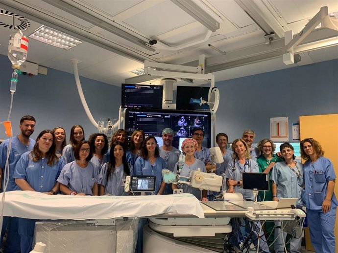 La intervención se ha realizado en el Hospital Miguel Servet.