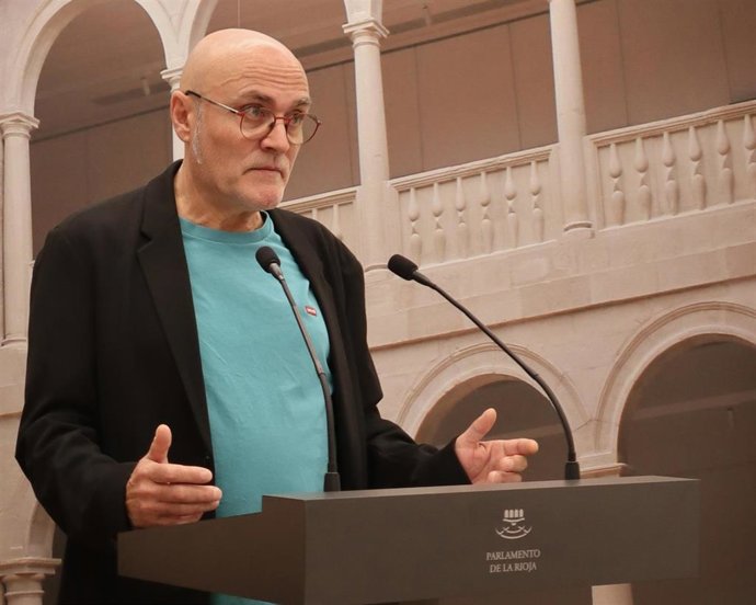 El diputado de Podemos IU La Rioja, Raúl Pérez