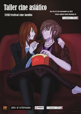 Cartel del taller de cine asiático