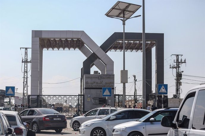 El pas fronterer de Rafah entre Israel i la Franja de Gaza
