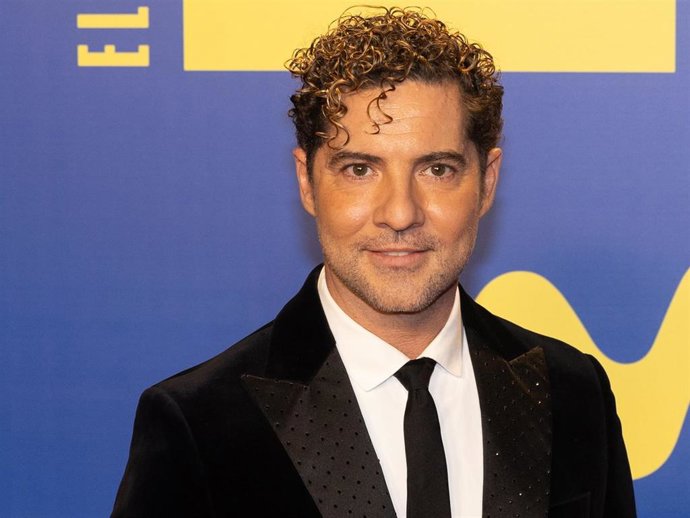 David Bisbal durante el estreno de 'Bisbal', el documental que repasa la vida del cantante