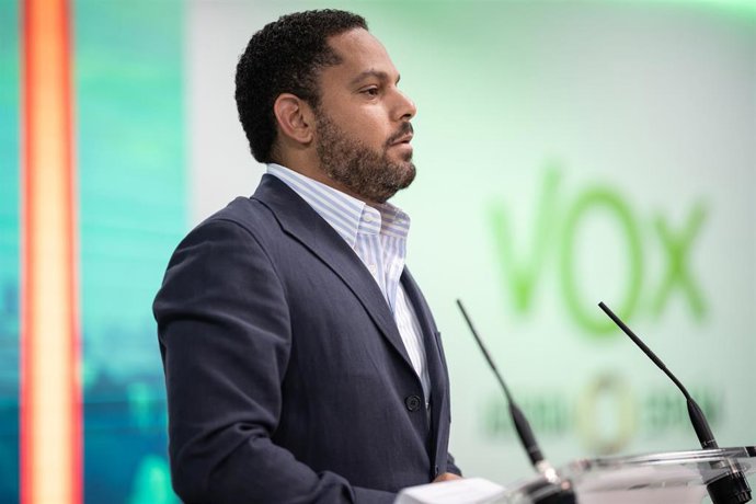 El secretario general de VOX, Ignacio Garriga, en una foto de archivo