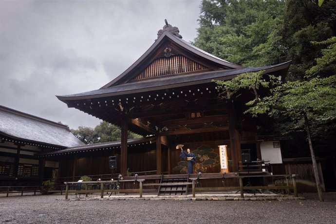 Archivo - Imagen de archivo del santuario Yasukuni.