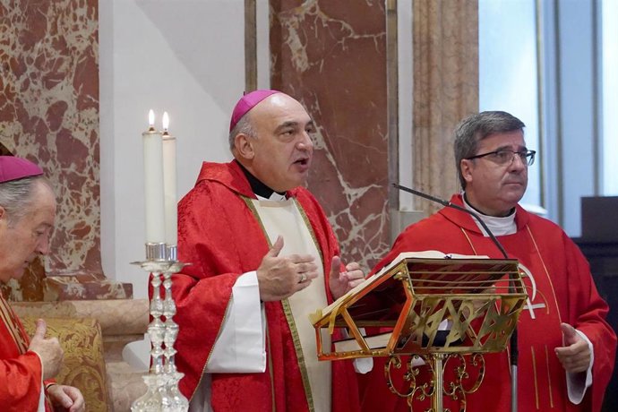 Misa por la paz en la Basílica