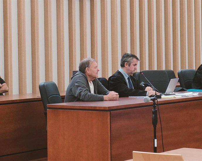 Juicio contra Pablo P.V., acusado de haber asesinado a su vecina de la calle Zamora de Vigo, en octubre de 2022.