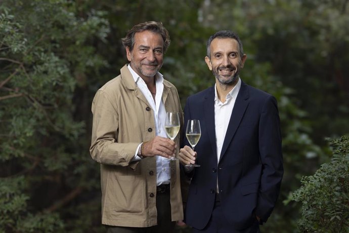 El director de Codorniu, Bruno Colomer, y el ceo de Raventós Codorniu, Sergio Fuster.