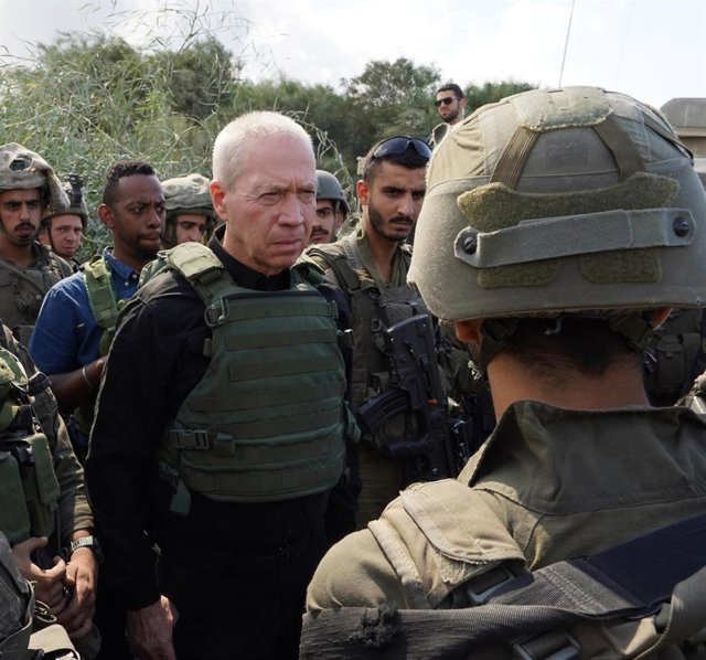 El ministro de Defensa de Israel, Yoav Gallant